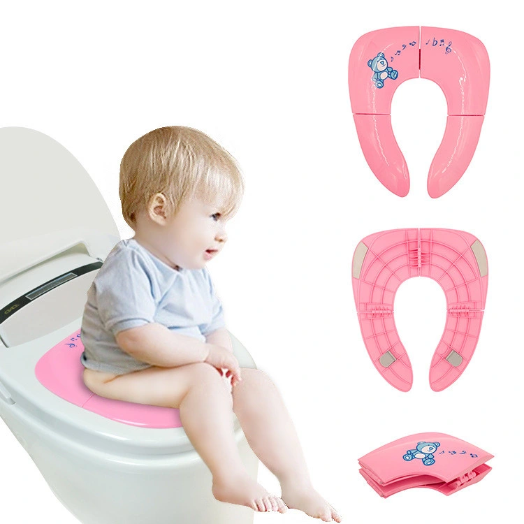 Customized Baby Care Safety Products Folding Portable Reusable Travel Toilet Seat