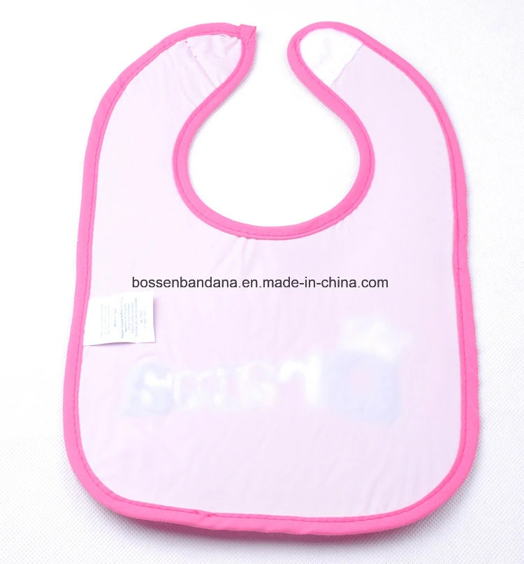 China Factory OEM Produce Customized Design Embroidery Cotton Knit Baby Toddler Bib